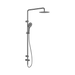 Nero Mecca Care 25mm Grab Rail 900mm Twin Shower Set - Gun Metal