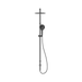 Nero NRCS007GM Mecca Care 25mm Grab Rail 900mm Twin Shower Set Gun Metal image 3 | SKU: NRCS007GM