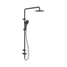 Nero Mecca Care 25mm Grab Rail 900mm Twin Shower Set - Matte Black