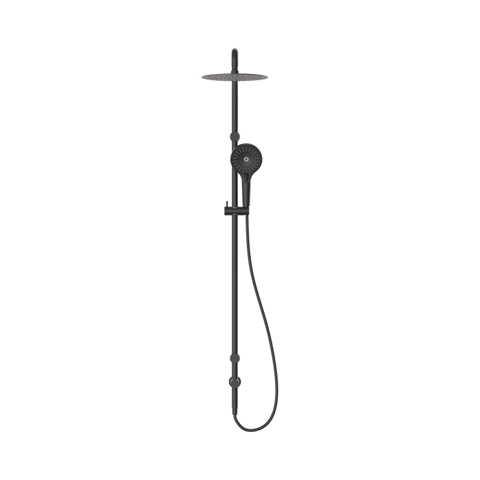 Nero NRCS007MB Mecca Care 25mm Grab Rail 900mm Twin Shower Set Matte Black image 2 | SKU: NRCS007MB
