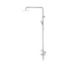 Nero NRCS008BN Mecca Care 32mm T Bar Grab Rail 1100x750mm Twin Shower Set Brushed Nickel image 2 | SKU: NRCS008BN