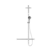 Nero NRCS008CH Mecca Care 32mm T Bar Grab Rail 1100x750mm Twin Shower Set Chrome image 2 | SKU: NRCS008CH