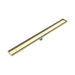 Nero NRFG002HSBG Tile Insert V Channel Floor Grate 50mm Outlet With Hole Saw Brushed Gold image 1 | SKU: NRFG002HSBG