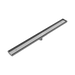 Nero NRFG002HSGM Tile Insert V Channel Floor Grate 50mm Outlet With Hole Saw Gun Metal image 1 | SKU: NRFG002HSGM