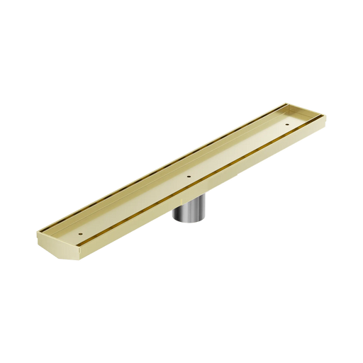 Nero Tile Insert V Channel 600x82mm Floor Grate 50mm Outlet