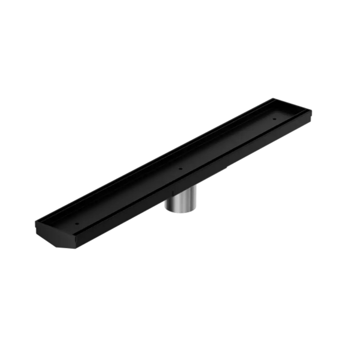 Nero Tile Insert V Channel 600x82mm Floor Grate 50mm Outlet
