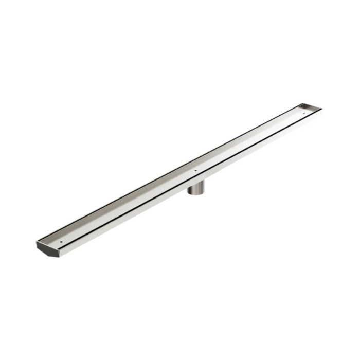 Nero Tile Insert V Channel 1200x82mm Floor Grate 50mm Outlet