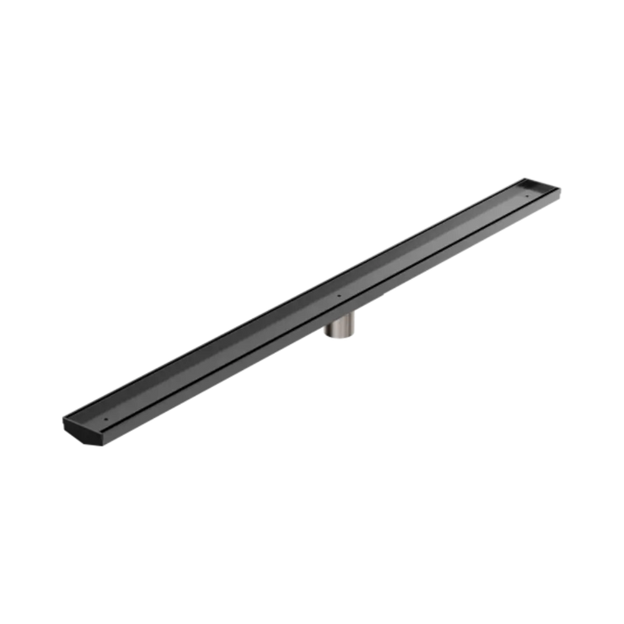 Nero Tile Insert V Channel 1200x82mm Floor Grate 50mm Outlet