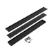 Nero NRFG010HSMB Tile Insert V Channel 800x106mm Floor Grate 90mm Outlet Matte Black image 2 | SKU: NRFG010HSMB