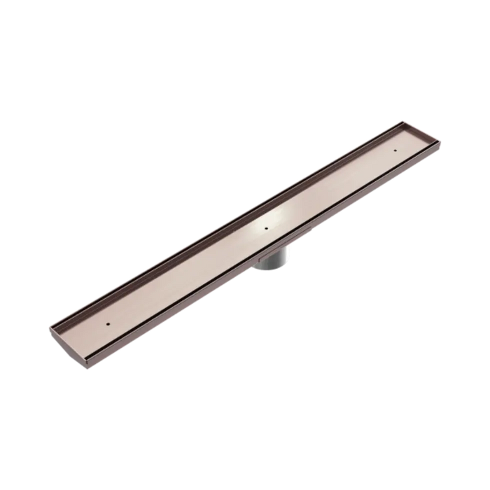 Nero Tile Insert V Channel 800x82mm Floor Grate 50mm Outlet