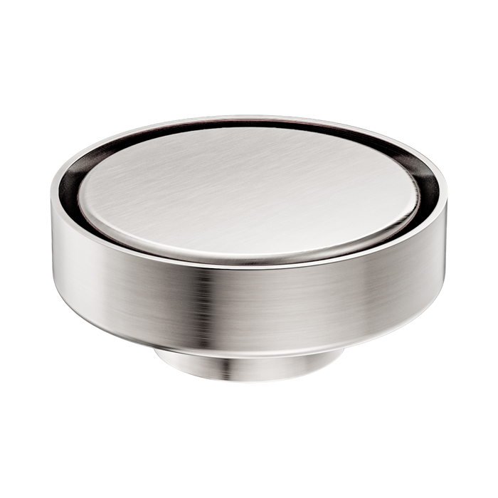 Nero NRFW003BN 100mm Round Tile Insert Floor Waste 50mm Outlet Brushed Nickel image 2 | SKU: NRFW003BN