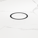 Nero NRFW003BN 100mm Round Tile Insert Floor Waste 50mm Outlet Brushed Nickel image 3 | SKU: NRFW003BN