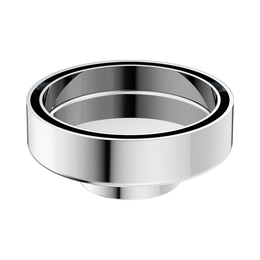 Nero 100mm Round Tile Insert Floor Waste 50mm Outlet - Chrome