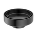 Nero 100mm Round Tile Insert Floor Waste 50mm Outlet - Gun Metal