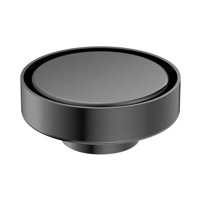 Nero NRFW003GM 100mm Round Tile Insert Floor Waste 50mm Outlet Gun Metal image 2 | SKU: NRFW003GM