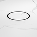 Nero NRFW005BN 130mm Round Tile Insert Floor Waste 100mm Outlet Brushed Nickel image 3 | SKU: NRFW005BN
