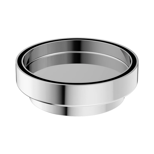 Nero 130mm Round Tile Insert Floor Waste 100mm Outlet - Chrome