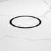 Nero NRFW005MB 130mm Round Tile Insert Floor Waste 100mm Outlet Matte Black image 3 | SKU: NRFW005MB