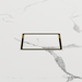 Nero NRFW006BG 100mm Square Tile Insert Floor Waste 50mm Outlet Brushed Gold image 2 | SKU: NRFW006BG