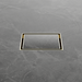 Nero NRFW006BG 100mm Square Tile Insert Floor Waste 50mm Outlet Brushed Gold image 3 | SKU: NRFW006BG