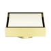 Nero NRFW006BG 100mm Square Tile Insert Floor Waste 50mm Outlet Brushed Gold image 4 | SKU: NRFW006BG