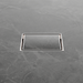 Nero NRFW006BN 100mm Square Tile Insert Floor Waste 50mm Outlet Brushed Nickel image 3 | SKU: NRFW006BN