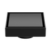 Nero NRFW006MB 100mm Square Tile Insert Floor Waste 50mm Outlet Matte Black image 4 | SKU: NRFW006MB