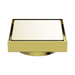 Nero NRFW008BG 130mm Square Tile Insert Floor Waste 100mm Outlet Brushed Gold image 4 | SKU: NRFW008BG