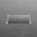 Nero NRFW008BN 130mm Square Tile Insert Floor Waste 100mm Outlet Brushed Nickel image 3 | SKU: NRFW008BN