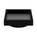 Nero 130mm Square Tile Insert Floor Waste 100mm Outlet - Matte Black