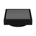 Nero NRFW008MB 130mm Square Tile Insert Floor Waste 100mm Outlet Matte Black image 4 | SKU: NRFW008MB