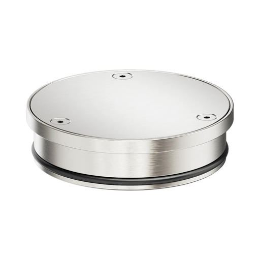 Nero 316L Stainless Round Clear Out 100mm Outlet - Brushed Nickel