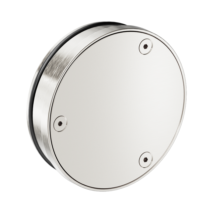 Nero NRFW010BN 316L Stainless Round Clear Out 100mm Outlet Brushed Nickel image 2 | SKU: NRFW010BN