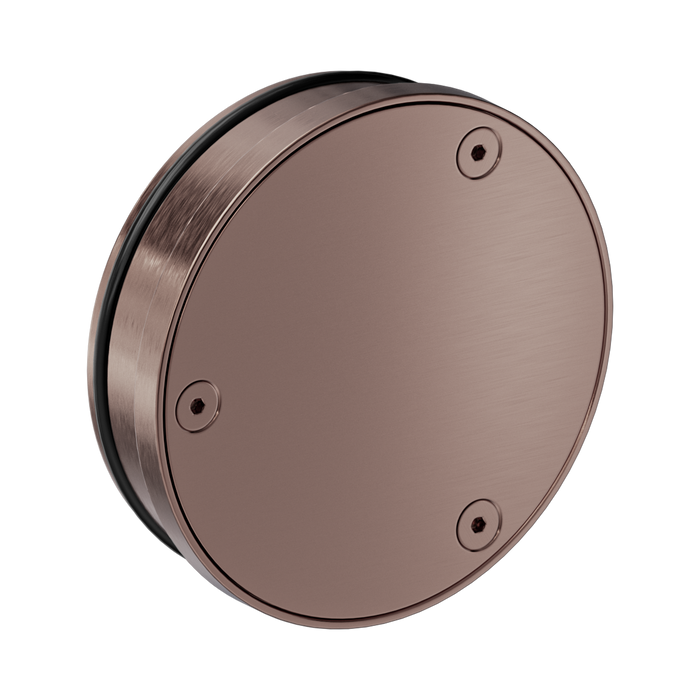 Nero NRFW010BZ 316L Stainless Round Clear Out 100mm Outlet Brushed Bronze image 2 | SKU: NRFW010BZ