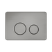 Nero NRPL001GR In Wall Toilet Push Plate Graphite image 2 | SKU: NRPL001GR