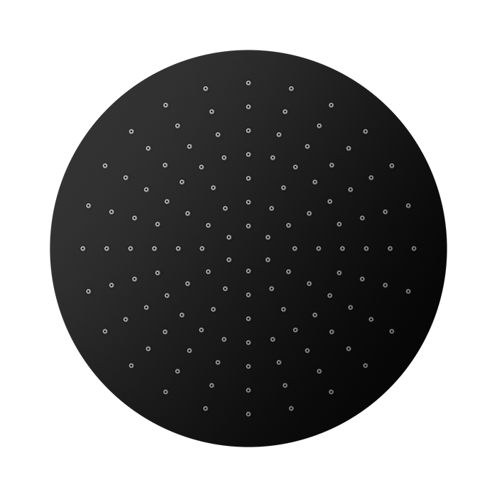 Nero NRROA1202MB 300mm Round Shower Head Matte Black image 4 | SKU: NRROA1202MB