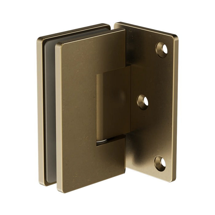 Nero 90 Degree Glass To Wall Shower Hinge 10mm Glass