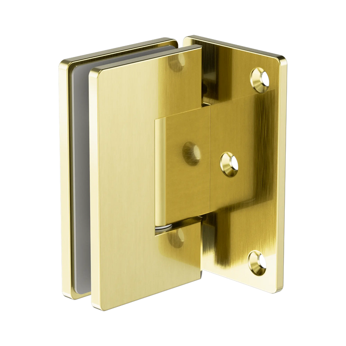Nero 90 Degree Glass To Wall Shower Hinge 10mm Glass