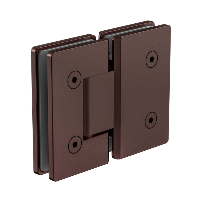 Nero 180 Degree Glass To Glass Shower Hinge 10mm Glass