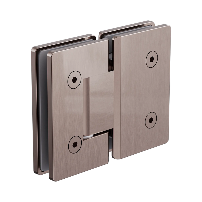 Nero 180 Degree Glass To Glass Shower Hinge 10mm Glass