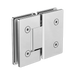 Nero 180 Degree Glass To Glass Shower Hinge 10mm Glass