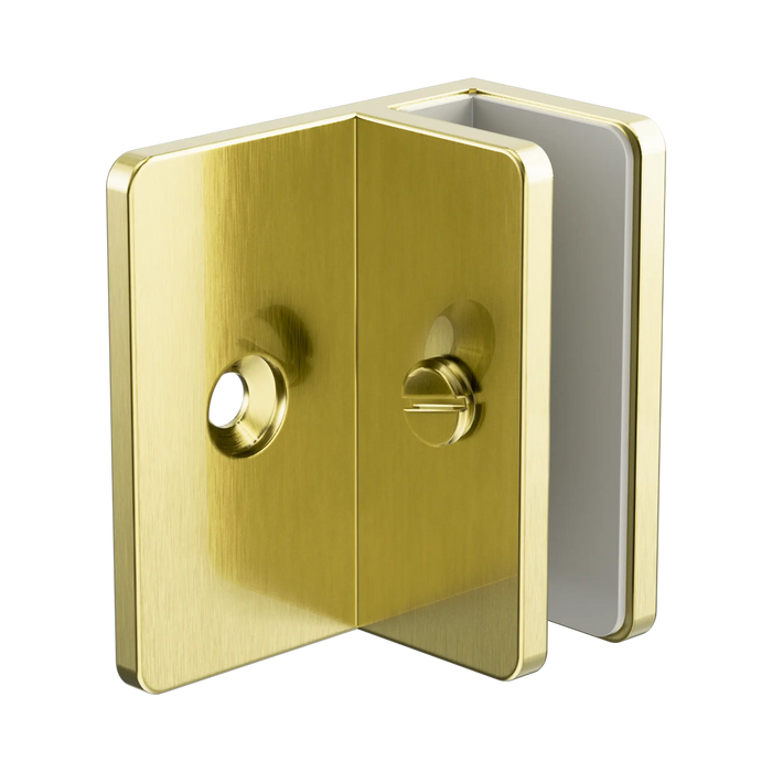 Nero Shower F Bracket 10mm Glass