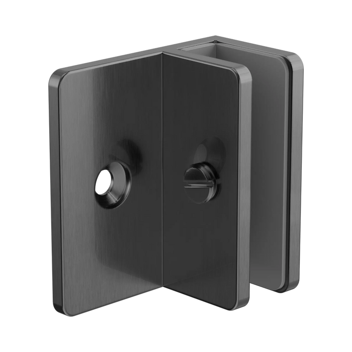 Nero Shower F Bracket 10mm Glass
