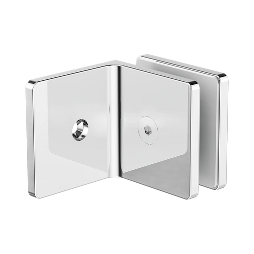 Nero 90 Degree Glass To Wall Bracket 10mm Glass