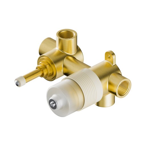 Nero Premium 35mm Universal Shower Mixer With Diverter Horizontal Body Only - 