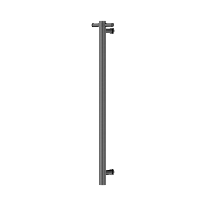 Nero Non-Heated Vertical Towel Rail 900mm - Gun Metal