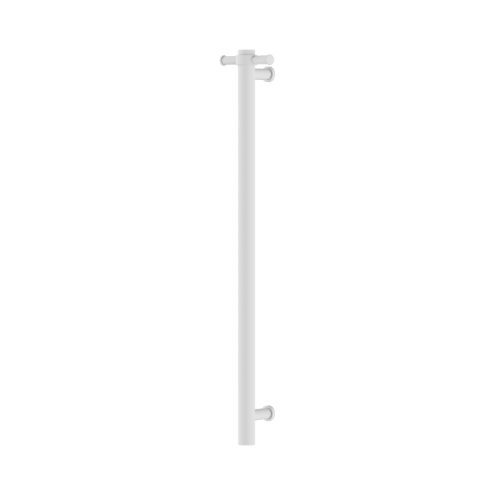 Nero Non-Heated Vertical Towel Rail 900mm - Matte White