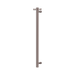 Nero Mecca 12V Single Vertical Heated Towel Rail - Brushed Bronze