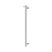 Nero Mecca 12V Single Vertical Heated Towel Rail - Chrome