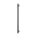 Nero Bianca 12V Single Vertical Heated Towel Rail - Gun Metal